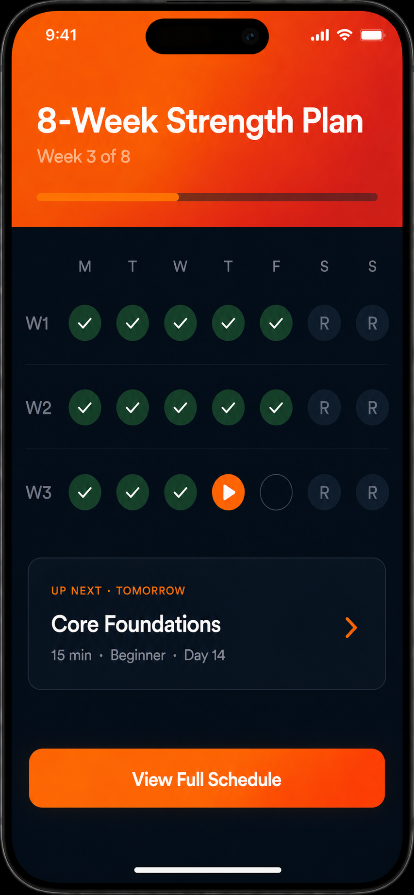 Structured Weekly Programs That Build Over Time