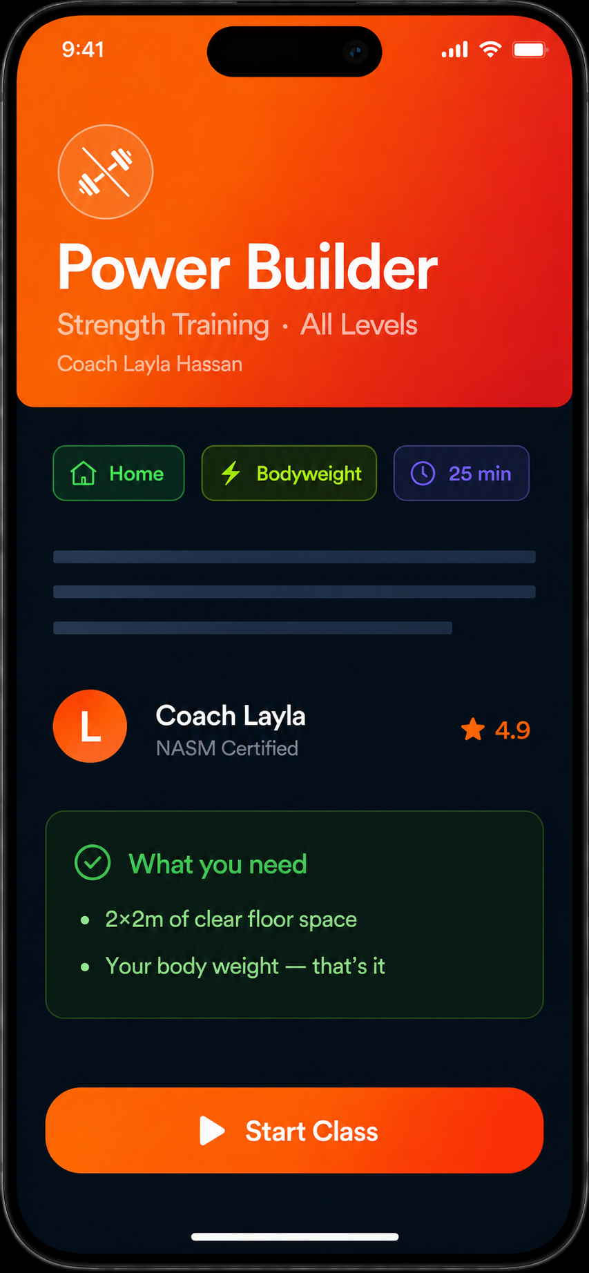 No Gym, No Equipment - Just You